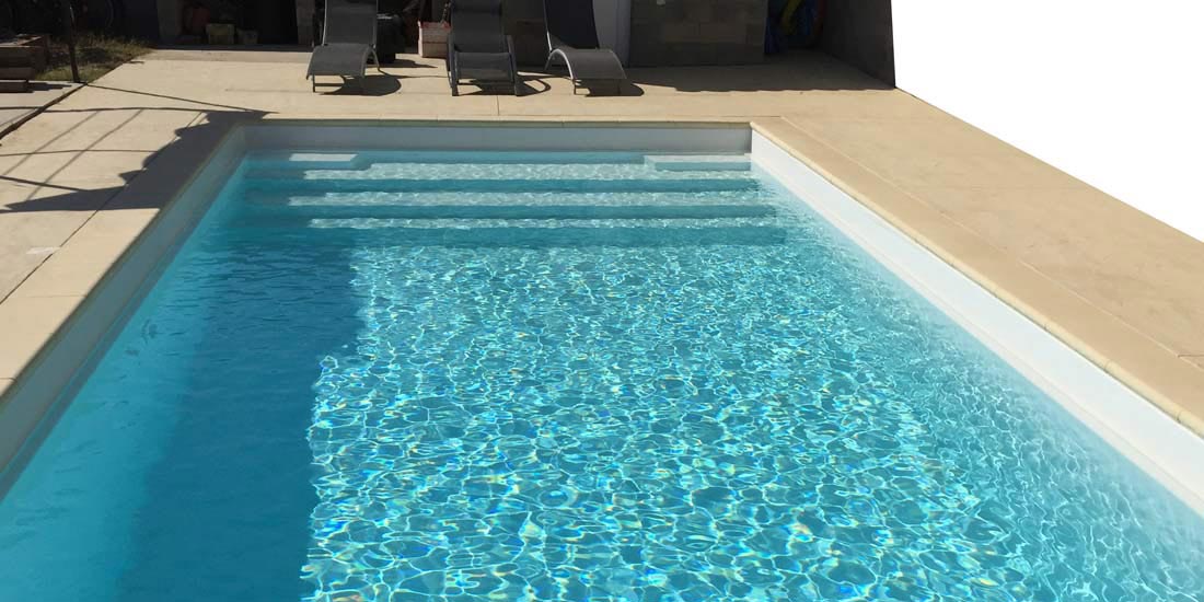 Piscine Syracuse fond plat