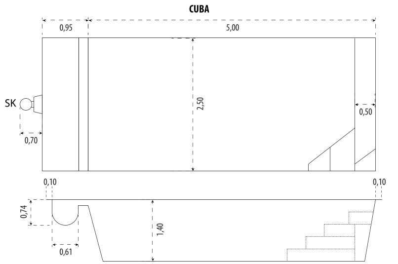 Schéma coque Cuba - Mediester
