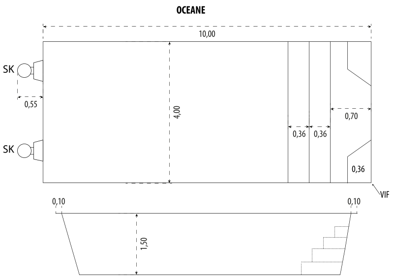 Schéma coque Oceane - Mediester