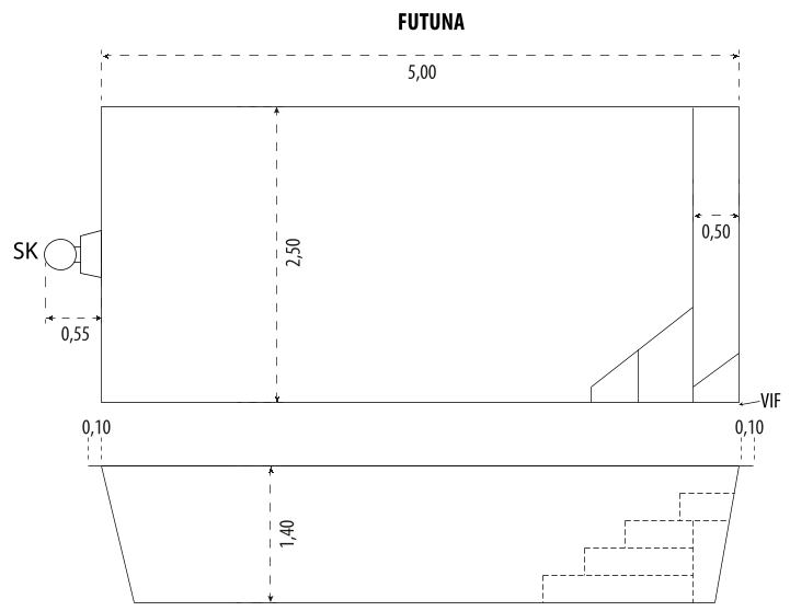 Schéma coque Futuna - Mediester