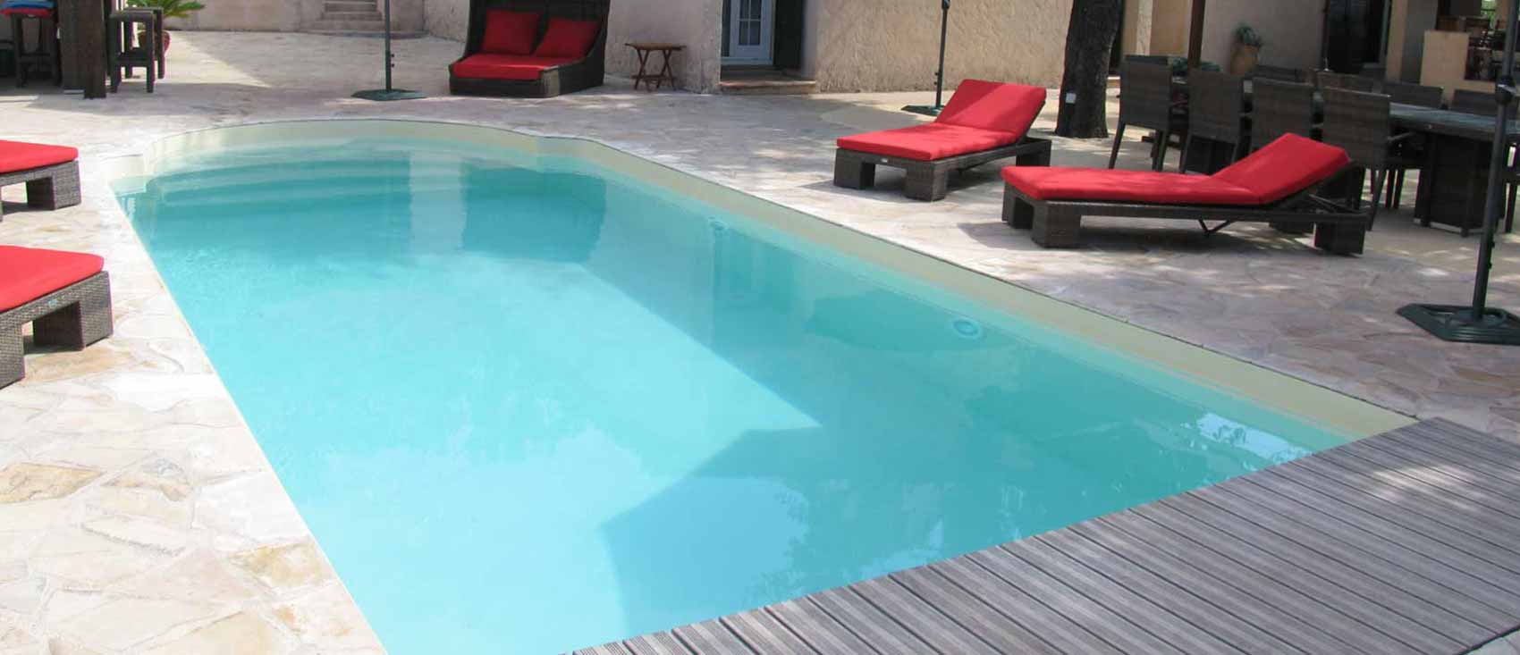 Piscine Syracuse fond plat