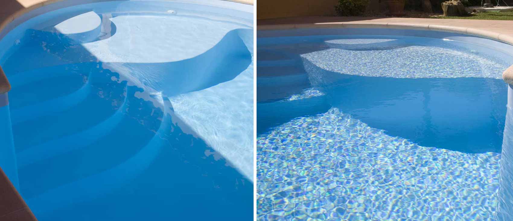 Escaier piscine Belle-Ile