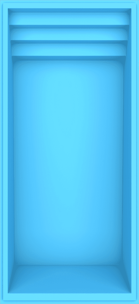 Coque fond incliné FIDJI - Mediester