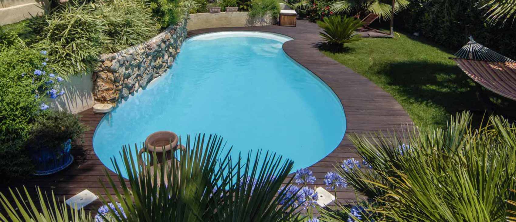 Piscine Moorea forme libre