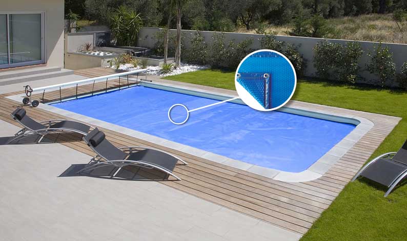 Bâche solaire standard piscine - Mediester